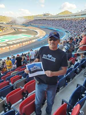 Leonard  attended Fanshield 500 - KB100 Kurt Busch Fan Appreciation Tickets - NASCAR Cup Series on Mar 8th 2020 via VetTix 