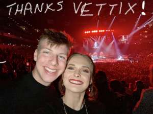 Dean attended The Lumineers Iii: the World Tour on Mar 10th 2020 via VetTix 