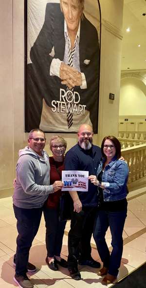 Todd attended Rod Stewart: the Hits. on Mar 14th 2020 via VetTix 