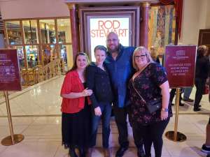Kevin  attended Rod Stewart: the Hits. on Mar 14th 2020 via VetTix 