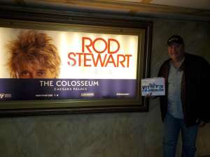 COL JAWS attended Rod Stewart: the Hits. on Mar 14th 2020 via VetTix 