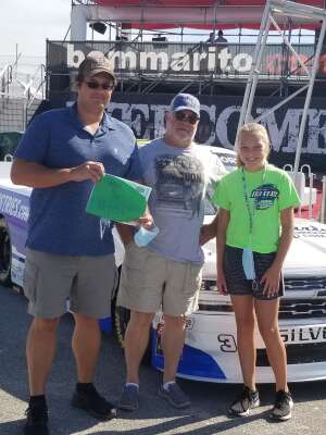 RD attended The Gateway 200 Powered by Ck Power NASCAR Truck Series and the Bommarito Automotive Group 500 Indycar Race - Auto Racing on Aug 30th 2020 via VetTix 