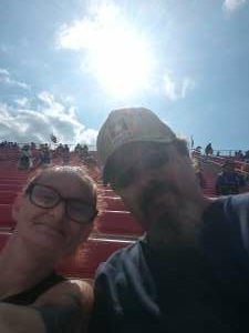 Bill attended The Gateway 200 Powered by Ck Power NASCAR Truck Series and the Bommarito Automotive Group 500 Indycar Race - Auto Racing on Aug 30th 2020 via VetTix 