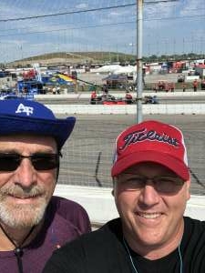 James Spence  attended The Gateway 200 Powered by Ck Power NASCAR Truck Series and the Bommarito Automotive Group 500 Indycar Race - Auto Racing on Aug 30th 2020 via VetTix 