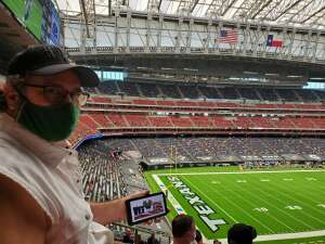 Terry attended Houston Texans vs. Minnesota Vikings - NFL on Oct 4th 2020 via VetTix 