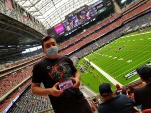 Karal attended Houston Texans vs. Minnesota Vikings - NFL on Oct 4th 2020 via VetTix 