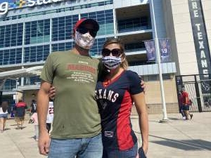David attended Houston Texans vs. Jacksonville Jaguars - NFL on Oct 11th 2020 via VetTix 