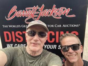 Mike attended Barrett-jackson Fall Auction on Oct 24th 2020 via VetTix 