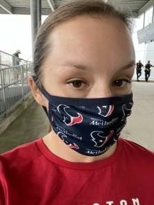 Jennifer Wortham attended Houston Texans vs. New England Patriots - NFL on Nov 22nd 2020 via VetTix 