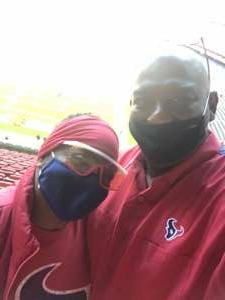 Terry Stith attended Houston Texans vs. Indianapolis Colts - NFL on Dec 6th 2020 via VetTix 