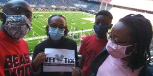 Sgt. March attended Houston Texans vs. Indianapolis Colts - NFL on Dec 6th 2020 via VetTix 