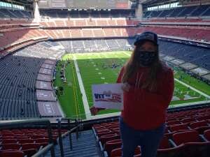 Jones attended Houston Texans vs. Indianapolis Colts - NFL on Dec 6th 2020 via VetTix 