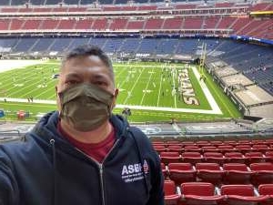 Jesus attended Houston Texans vs. Indianapolis Colts - NFL on Dec 6th 2020 via VetTix 