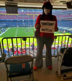 Texan attended Houston Texans vs. Indianapolis Colts - NFL on Dec 6th 2020 via VetTix 