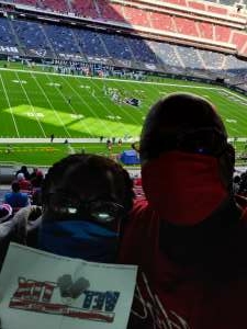 Kendall  attended Houston Texans vs. Indianapolis Colts - NFL on Dec 6th 2020 via VetTix 