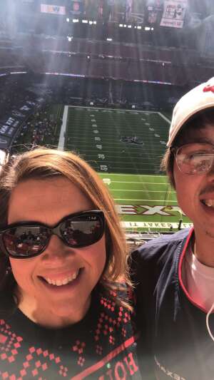 Christy G attended Houston Texans vs. Indianapolis Colts - NFL on Dec 6th 2020 via VetTix 