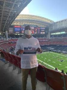 Azzaam attended Houston Texans vs. Indianapolis Colts - NFL on Dec 6th 2020 via VetTix 