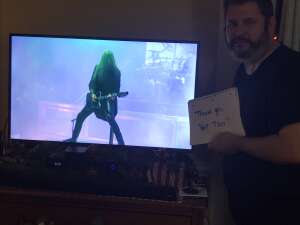 Randy attended Trans Siberian Orchestra Livestream Concert Experience - Christmas Eve and Other Stories on Dec 18th 2020 via VetTix 
