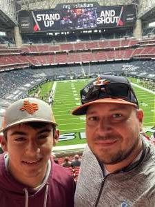 Ramon Dominguez attended Houston Texans vs. Cincinnati Bengals - NFL on Dec 27th 2020 via VetTix 