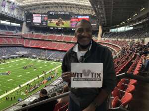 Calvin attended Houston Texans vs. Cincinnati Bengals - NFL on Dec 27th 2020 via VetTix 