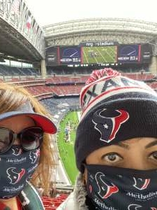 Brenda attended Houston Texans vs. Cincinnati Bengals - NFL on Dec 27th 2020 via VetTix 