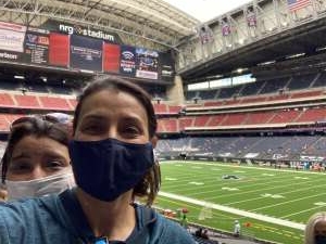 Marta Hahn attended Houston Texans vs. Cincinnati Bengals - NFL on Dec 27th 2020 via VetTix 