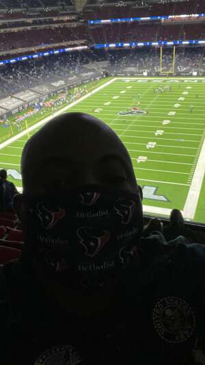 W T attended Houston Texans vs. Tennessee Titans - NFL on Jan 3rd 2021 via VetTix 