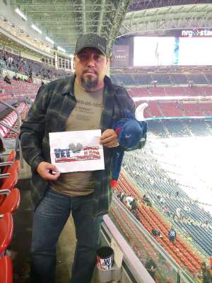 Ssg Corona attended Houston Texans vs. Tennessee Titans - NFL on Jan 3rd 2021 via VetTix 