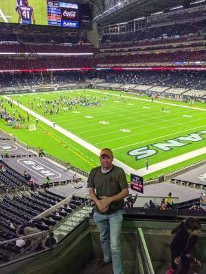 Chris attended Houston Texans vs. Tennessee Titans - NFL on Jan 3rd 2021 via VetTix 