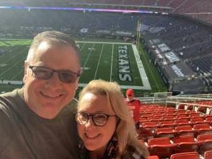 Rick and Cindy attended Houston Texans vs. Tennessee Titans - NFL on Jan 3rd 2021 via VetTix 