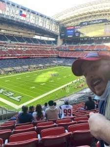 Daniel attended Houston Texans vs. Tennessee Titans - NFL on Jan 3rd 2021 via VetTix 