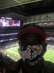 Big Ben attended Houston Texans vs. Tennessee Titans - NFL on Jan 3rd 2021 via VetTix 