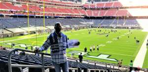 C.T. Green attended Houston Texans vs. Tennessee Titans - NFL on Jan 3rd 2021 via VetTix 
