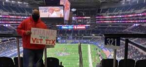 D. Smith attended Goodyear Cotton Bowl Classic - Florida vs. Oklahoma - NCAA Football on Dec 30th 2020 via VetTix 