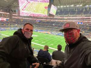 Dave attended Goodyear Cotton Bowl Classic - Florida vs. Oklahoma - NCAA Football on Dec 30th 2020 via VetTix 