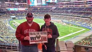 JOHN BEEMER attended Goodyear Cotton Bowl Classic - Florida vs. Oklahoma - NCAA Football on Dec 30th 2020 via VetTix 