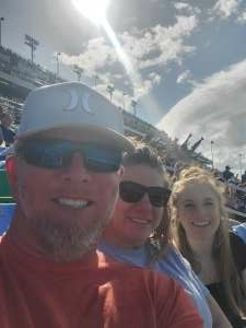 Mitchell attended NASCAR Cup Series - Daytona Road Course on Feb 21st 2021 via VetTix 