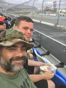 George attended NASCAR Cup Series - Daytona Road Course on Feb 21st 2021 via VetTix 