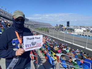 Curtis attended NASCAR Cup Series - Daytona Road Course on Feb 21st 2021 via VetTix 