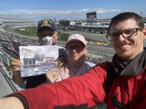 Austin Family attended NASCAR Cup Series - Daytona Road Course on Feb 21st 2021 via VetTix 
