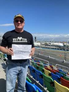 Mike Harris attended NASCAR Cup Series - Daytona Road Course on Feb 21st 2021 via VetTix 