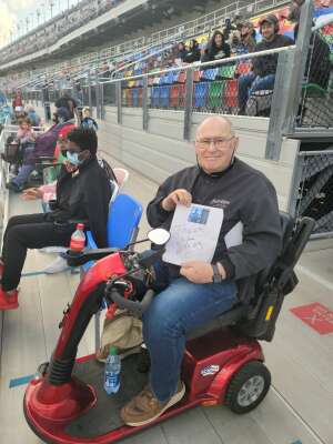 John Lawrence  attended NASCAR Cup Series - Daytona Road Course on Feb 21st 2021 via VetTix 