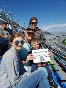 Prosper attended NASCAR Cup Series - Daytona Road Course on Feb 21st 2021 via VetTix 