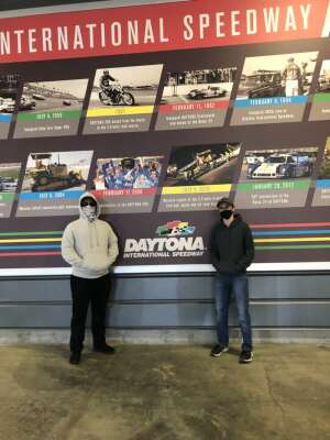 Ray attended NASCAR Cup Series - Daytona Road Course on Feb 21st 2021 via VetTix 