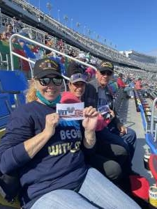 Terriann Shipley attended NASCAR Cup Series - Daytona Road Course on Feb 21st 2021 via VetTix 