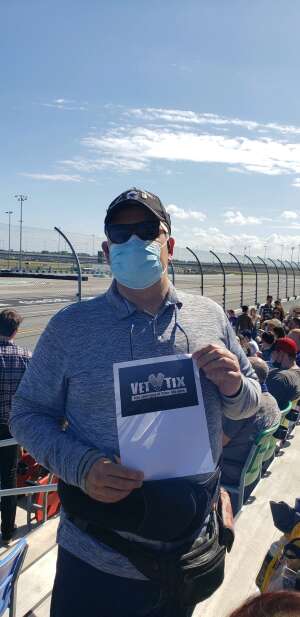 Aquilino Arguelles attended NASCAR Cup Series - Daytona Road Course on Feb 21st 2021 via VetTix 