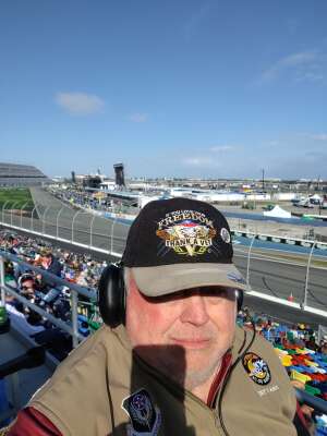 Bill attended NASCAR Cup Series - Daytona Road Course on Feb 21st 2021 via VetTix 