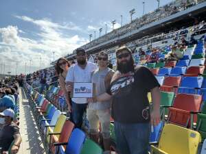 BLang attended NASCAR Cup Series - Daytona Road Course on Feb 21st 2021 via VetTix 