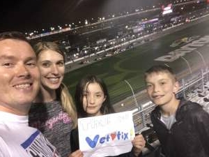 Michael attended Beef It's Whats for Dinner 300 - NASCAR Xfinity Series on Feb 13th 2021 via VetTix 