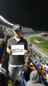 Victor  attended Beef It's Whats for Dinner 300 - NASCAR Xfinity Series on Feb 13th 2021 via VetTix 
